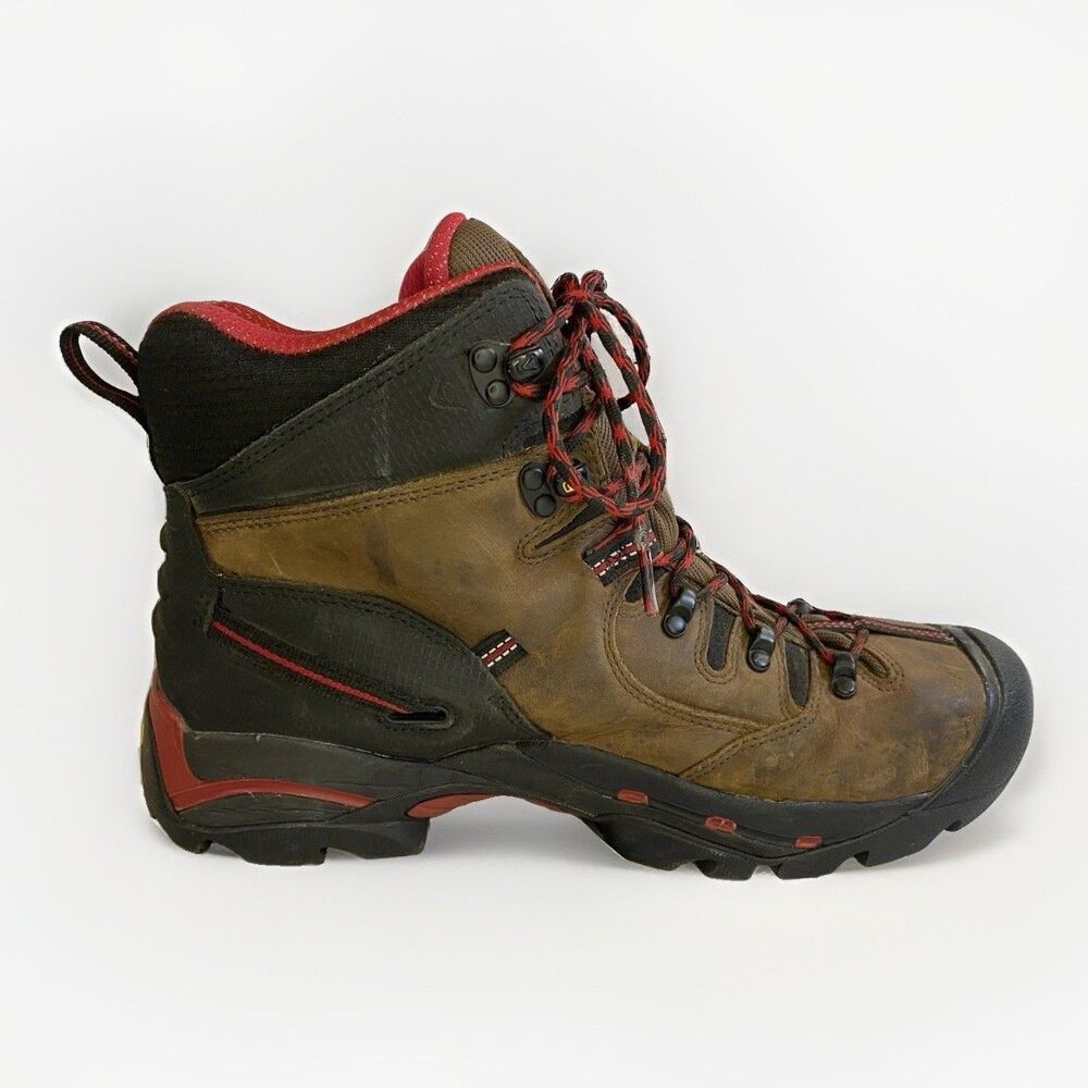KEEN Utility Pittsburgh 6" Steel Toe Work Boots Brown Red Men's Size 12 EE Wide - Picture 4 of 9